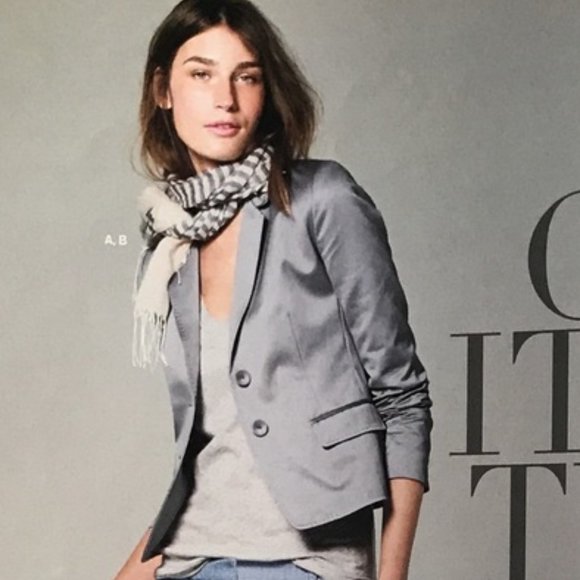 J. Crew Jackets & Blazers - ⭐SALE $10 or Less!⭐ J. Crew Slate Soiree Sateen Blazer